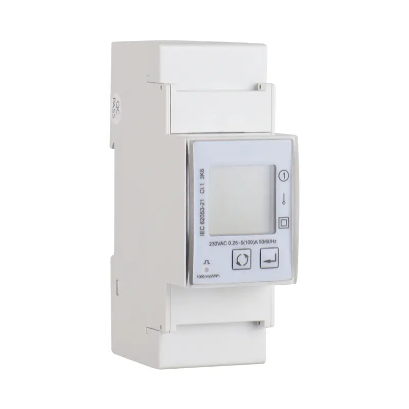 2p единечна фаза DIN Rail Energy Паметен метар за обновлива енергија