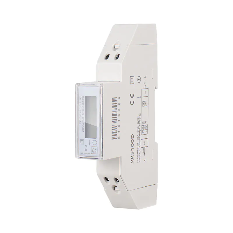 LCD дисплеј мултифункционален DIN Rail Energy паметен метар