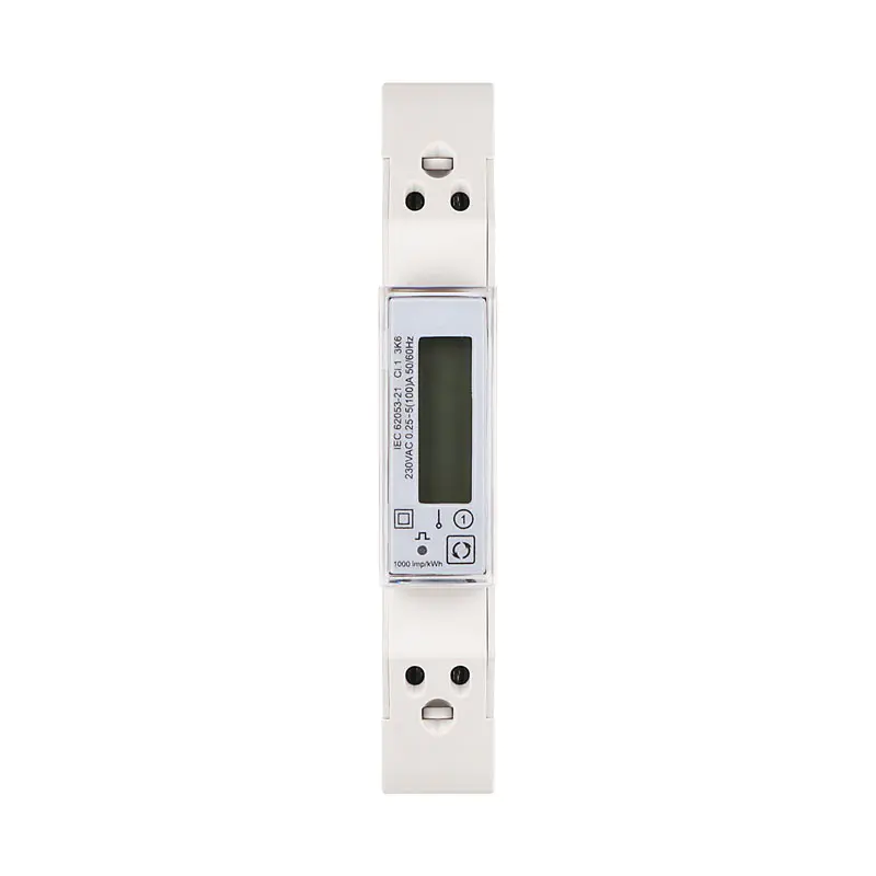 Еднофазен DIN Rail Energy Паметен метар